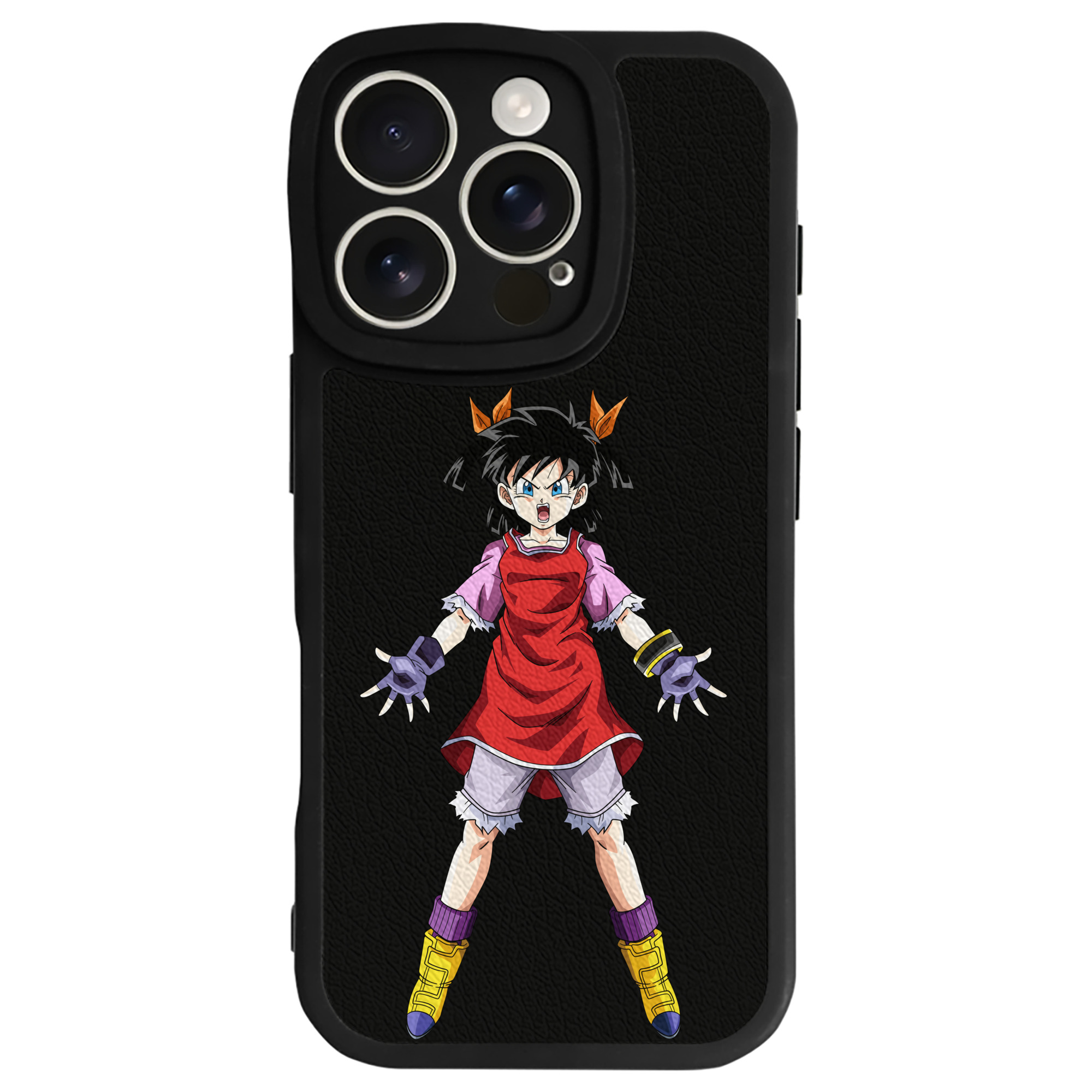 （画像用） ドラゴンボール パン DRAGON BALL Pan 【iPhone 16シリーズ対応】シリコンスマホケース（レザー調） 材質：シリコン